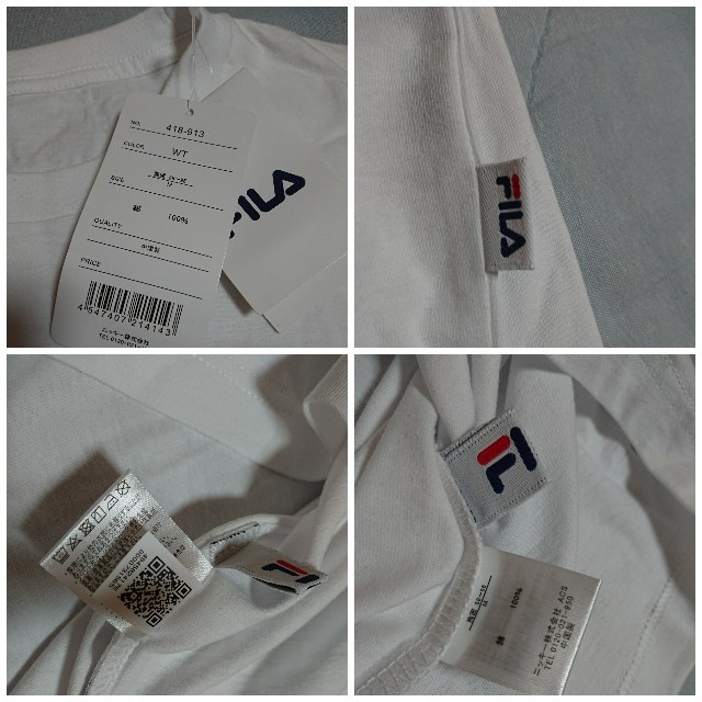 FILA(フィラ)の新品☆FILA☆メンズ半袖Tシャツ☆綿100%☆M メンズのトップス(Tシャツ/カットソー(半袖/袖なし))の商品写真