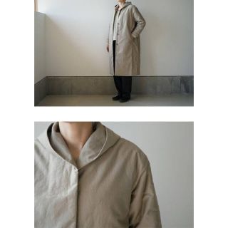 エヴァムエヴァ(evam eva)のevameva padding hooded coat タグ付き(ロングコート)