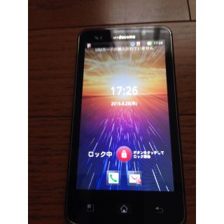 エルジーエレクトロニクス(LG Electronics)の中古 LG L-01D ジャンク(スマートフォン本体)