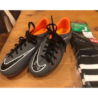 ナイキ(NIKE)のNIKEサッカーシューズ キッズ 21センチ(シューズ)