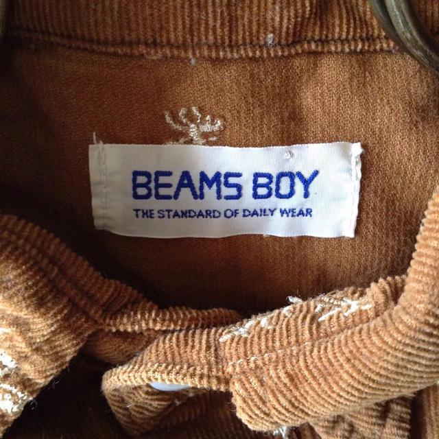 BEAMS BOY(ビームスボーイ)の古着 ハンティングコーデュロイシャツ レディースのトップス(シャツ/ブラウス(長袖/七分))の商品写真