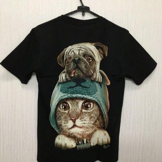 犬猫かわいいTシャツ(Tシャツ(半袖/袖なし))