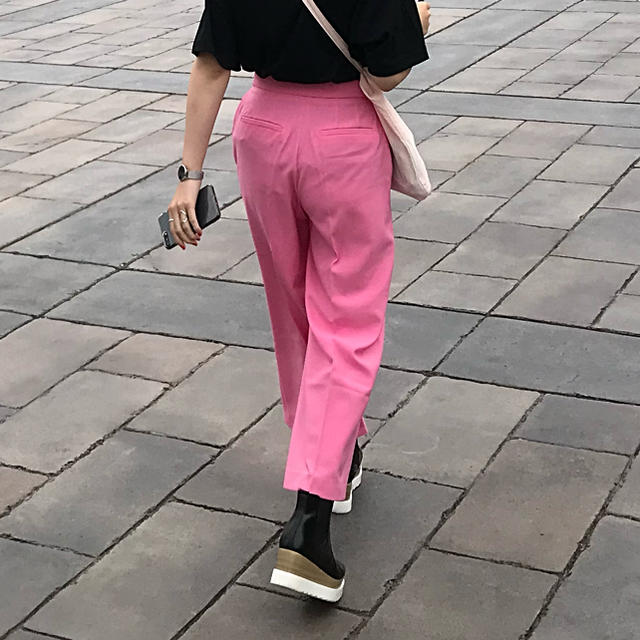 適当な価格 ZARA ピンクパンツ fusionauto.ru