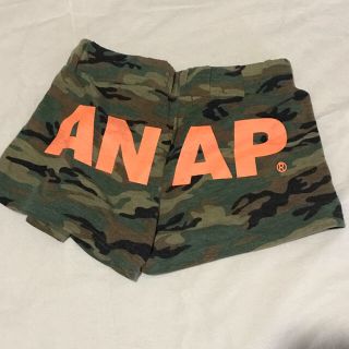 アナップ(ANAP)のANAP ショートパンツ 迷彩 部屋着(ショートパンツ)