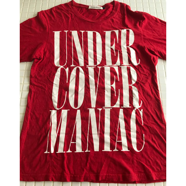 UNDERCOVER(アンダーカバー)の☆muu様専用☆ アンダーカバー メンズ  Tシャツ レッド  サイズ2 メンズのトップス(Tシャツ/カットソー(半袖/袖なし))の商品写真