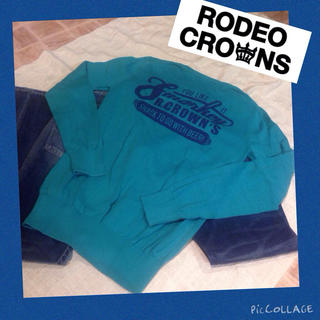 ロデオクラウンズ(RODEO CROWNS)のロデオクラウンズ☆英字プリントニット(ニット/セーター)