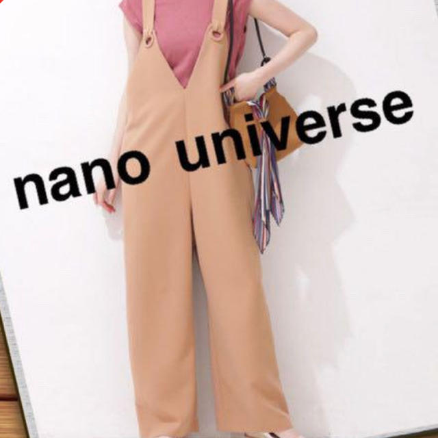 nano・universe(ナノユニバース)のnano・universe サロペット レディースのパンツ(サロペット/オーバーオール)の商品写真