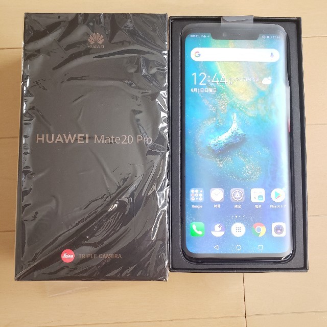 ANDROID(アンドロイド)のHuawei Mate 20 Pro ミッドナイトブルー SIMフリー スマホ/家電/カメラのスマートフォン/携帯電話(スマートフォン本体)の商品写真