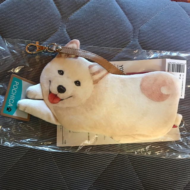 FELISSIMO(フェリシモ)の柴犬パスケース (白)フェリシモ  レディースのファッション小物(パスケース/IDカードホルダー)の商品写真