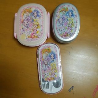 ドキドキプリキュアお弁当箱セット(キャラクターグッズ)