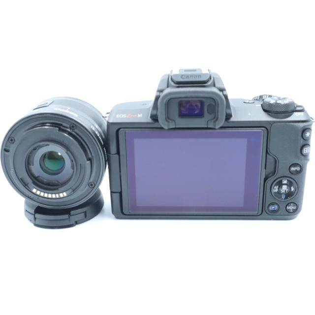 極美品❤️Canon EOS Kiss M ❤️ブラック レンズキット 極美品❤️Canon EOS Kiss M ❤️ブラック レンズキット