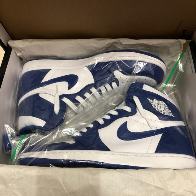 nike Jordan1 og storm blueメンズ