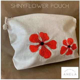 ご購入者様決定 【新品】フラワー刺繍 ポーチ(ポーチ)