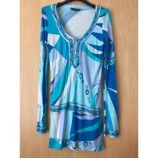 エミリオプッチ(EMILIO PUCCI)の【美品】EMILIO PUCCI ワンピース  40(ミニワンピース)