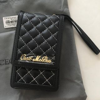 セシルマクビー(CECIL McBEE)の新品 セシルマクビー マルチケース シガレットケース タバコケース ブラック 黒(ポーチ)