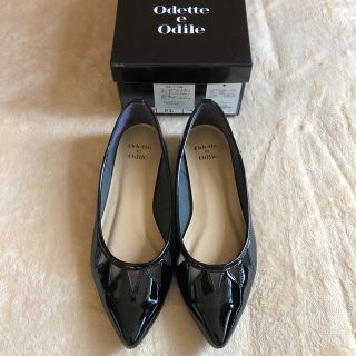 オデットエオディール(Odette e Odile)の値下げしました！1回使用のみ オデットエオディール フラット パンプス 24.0(ハイヒール/パンプス)