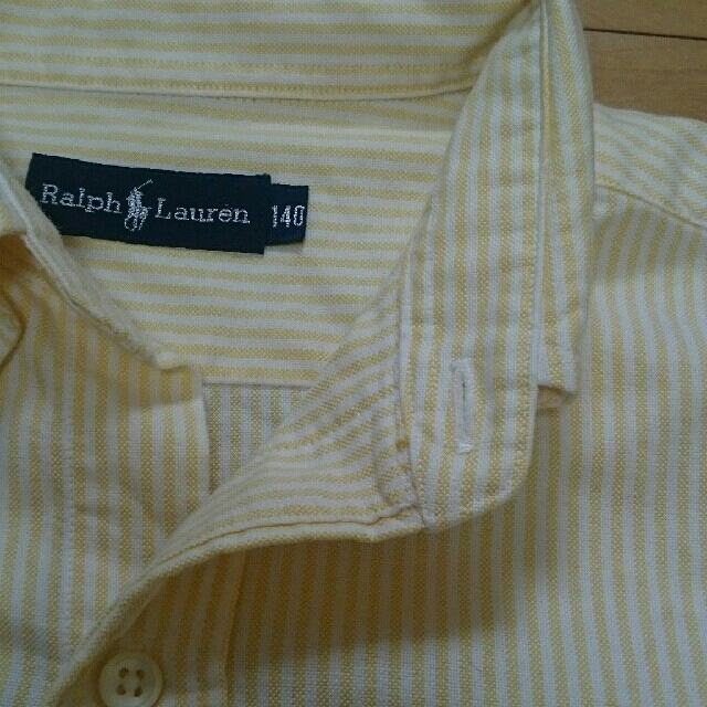 Ralph Lauren(ラルフローレン)のボタンダウンシャツ（140センチ） キッズ/ベビー/マタニティのキッズ服男の子用(90cm~)(ブラウス)の商品写真