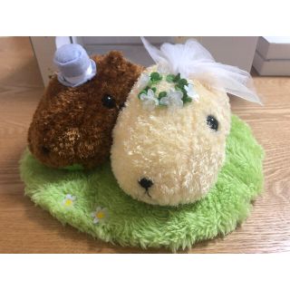 【ちえ様専用】カピバラさん ウェディング ぬいぐるみ(ぬいぐるみ)