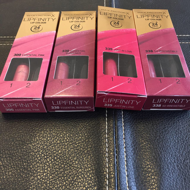 MAXFACTOR(マックスファクター)のMAX  FACTOR LIPFINITY 新色追加 まとめ買いがお得！ コスメ/美容のベースメイク/化粧品(口紅)の商品写真