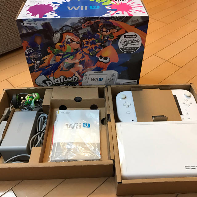 Wii U Wii U スプラトゥーンセットとamiibo1体の通販 By キングプーさん S Wii U Wii U スプラトゥーンセットとamiibo1体の通販 By キングプーさん S