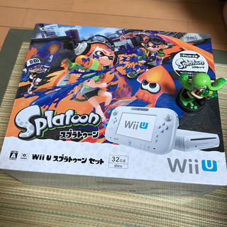 ウィーユー(Wii U)のWii U スプラトゥーンセットとamiibo1体(家庭用ゲーム機本体)