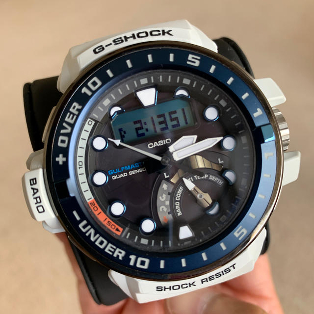 CASIO G-SHOCK  ガルフマスター 電波ソーラー値下げします。