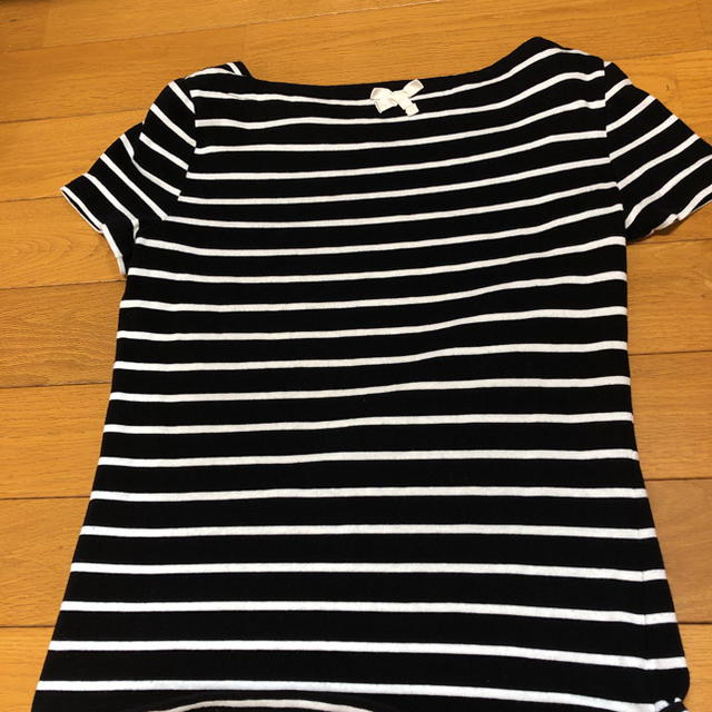 kate spade new york(ケイトスペードニューヨーク)のケイトスペード ボーダーTシャツ レディースのトップス(Tシャツ(半袖/袖なし))の商品写真