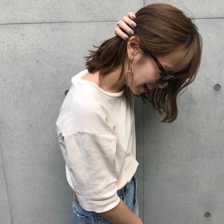 デミルクスビームス(Demi-Luxe BEAMS)のDemi-Luxe BEAMS / スムース ハーフスリーブTシャツ(カットソー(半袖/袖なし))