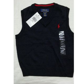 ポロラルフローレン(POLO RALPH LAUREN)の新品タグ付き☆Polo Ralph Lauren☆2T ベスト(ニット)