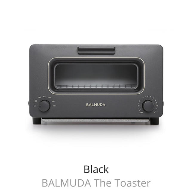 トースターBALMUDA The Toaster  ブラック