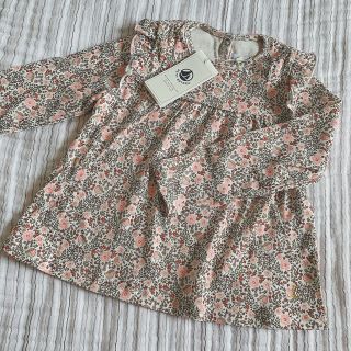 プチバトー(PETIT BATEAU)のプチバトー 19AW プリントカットソー 24m(シャツ/カットソー)