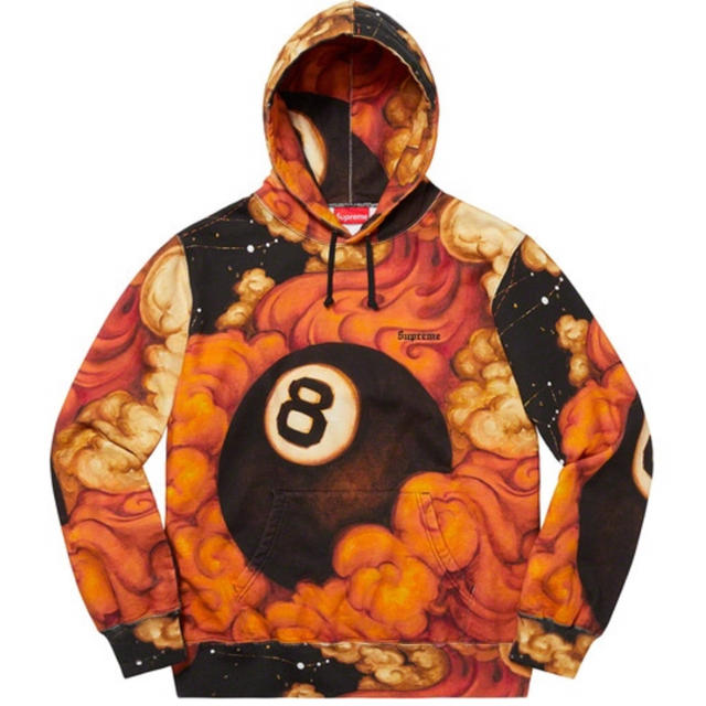 L Martin Wong/Supreme 8-Ball Hooded