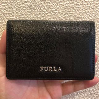 フルラ(Furla)のフルラ 本革 名刺入れ 黒(名刺入れ/定期入れ)