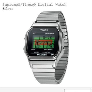 シュプリーム(Supreme)のSupreme®/Timex® Digital Watch Silver(腕時計(デジタル))