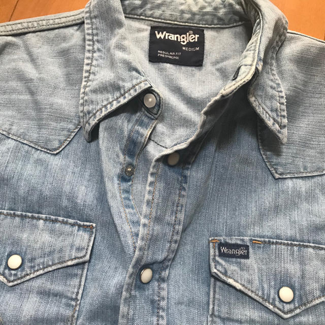 Wrangler(ラングラー)の値下げ Wrangler ラングラー デニムシャツ M メンズのトップス(シャツ)の商品写真