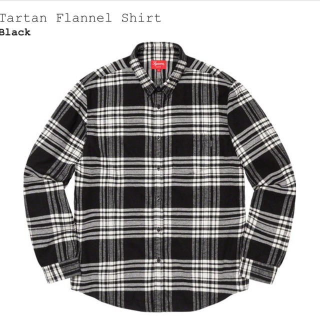 XL Supreme シュプリーム Tartan Flannel Shirtのサムネイル
