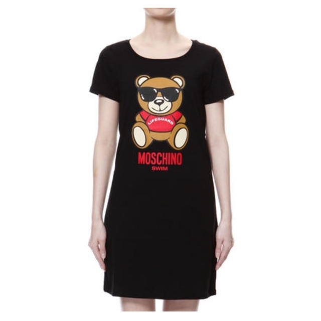 MOSCHINO(モスキーノ)のMOSCHINO モスキーノ ワンピース Tシャツ レディースのワンピース(ミニワンピース)の商品写真