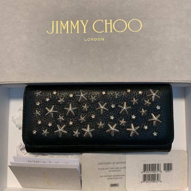 【送料込】Jimmy choo 長財布 正規品 MINO【格安】ファッション小物