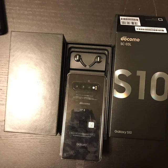 Galaxy S10 Black SC-03L