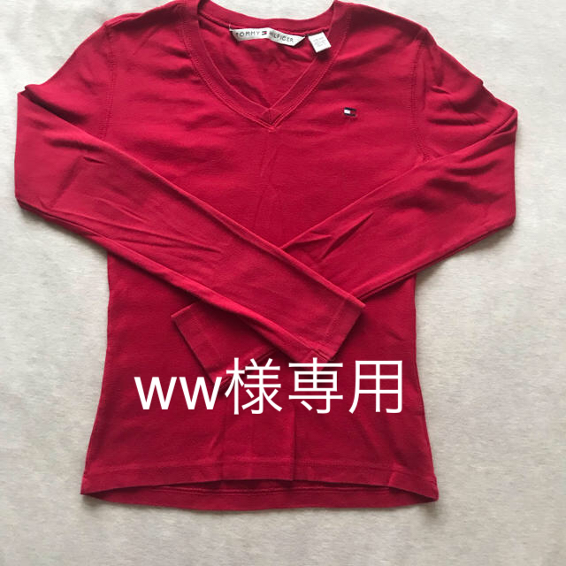 TOMMY HILFIGER(トミーヒルフィガー)の☆専用です☆TOMMY HILFIGER レディース 長袖T XS レディースのトップス(Tシャツ(長袖/七分))の商品写真