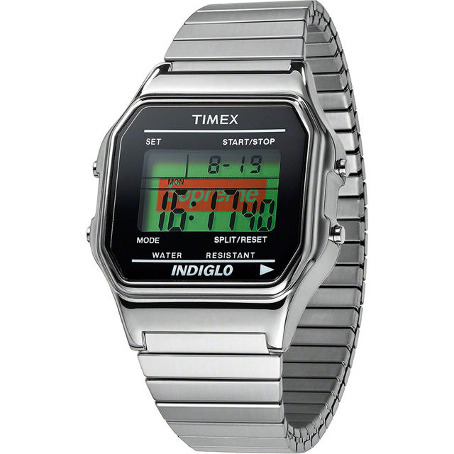 【Silver】Supreme®/Timex® Digital Watch