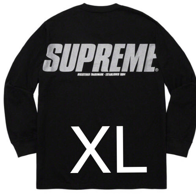 Supreme(シュプリーム)のTrademark L/S Top black シュプリーム メンズのトップス(Tシャツ/カットソー(七分/長袖))の商品写真