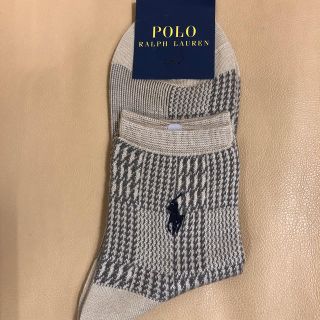 ポロラルフローレン(POLO RALPH LAUREN)のRie様専用　新品　女性　ポロラルフローレン チェック&済み黒ソックス2足組(ソックス)