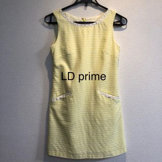 エルディープライム(LD prime)のLD prime ワンピース パステルイエロー(ひざ丈ワンピース)