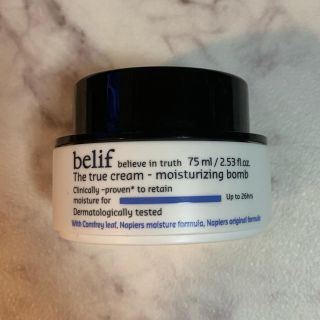 チャアンドパク(CNP)のbelifビリーフ ザ トゥルー クリームモイスチュアライジングボム 75ml (フェイスクリーム)