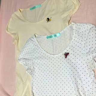 フランシュリッペ(franche lippee)のセット売り 動物ワッペンTシャツ(Tシャツ(半袖/袖なし))