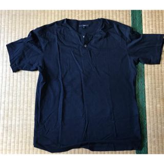 シップス(SHIPS)の日本製SHIPS  Tシャツ 紺色  無地。 Tシャツ(Tシャツ/カットソー(半袖/袖なし))