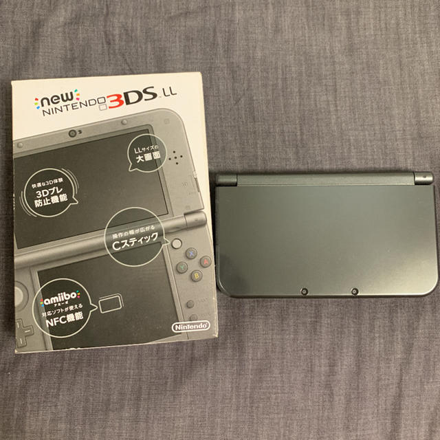 3DSNewニンテンドー3DS LL メタリックブラック