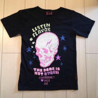 リッスンフレーバー(LISTEN FLAVOR)のレトロゲーム風★Tシャツ(Tシャツ(半袖/袖なし))