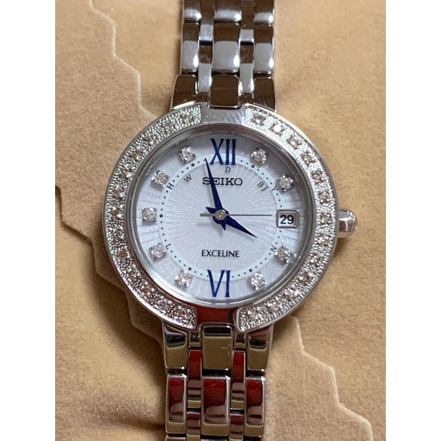 競売 美品 - SEIKO セイコー ダイヤ 腕時計 ドルチェ&エクセリーヌSWCW083 SEIKO 腕時計
